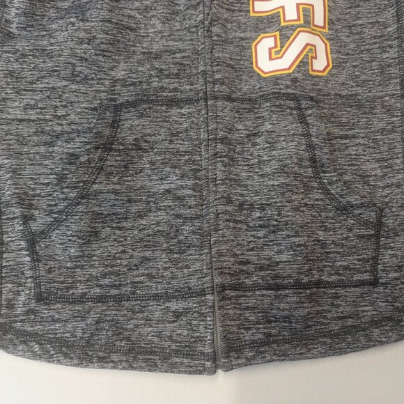 NFL Team Apparel Chiefs Gray Zippered/Hooded Jacket Size Small - Picture 3 of 13